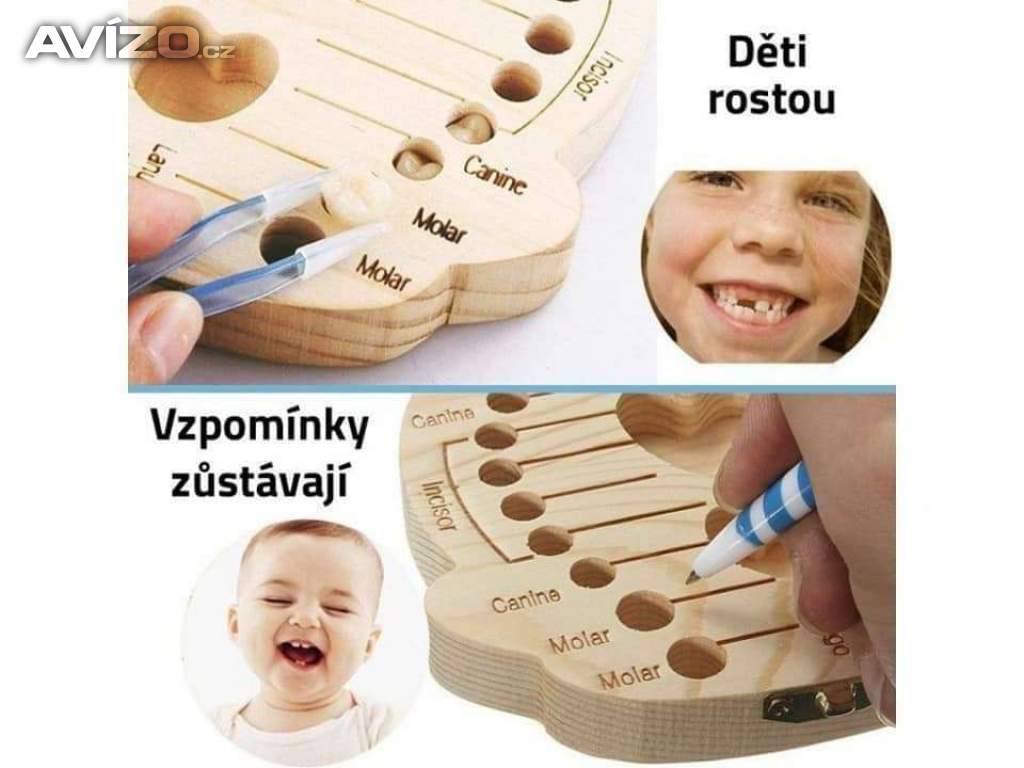 Foto inzerátu Krabička na zoubky pro kluky a holky 