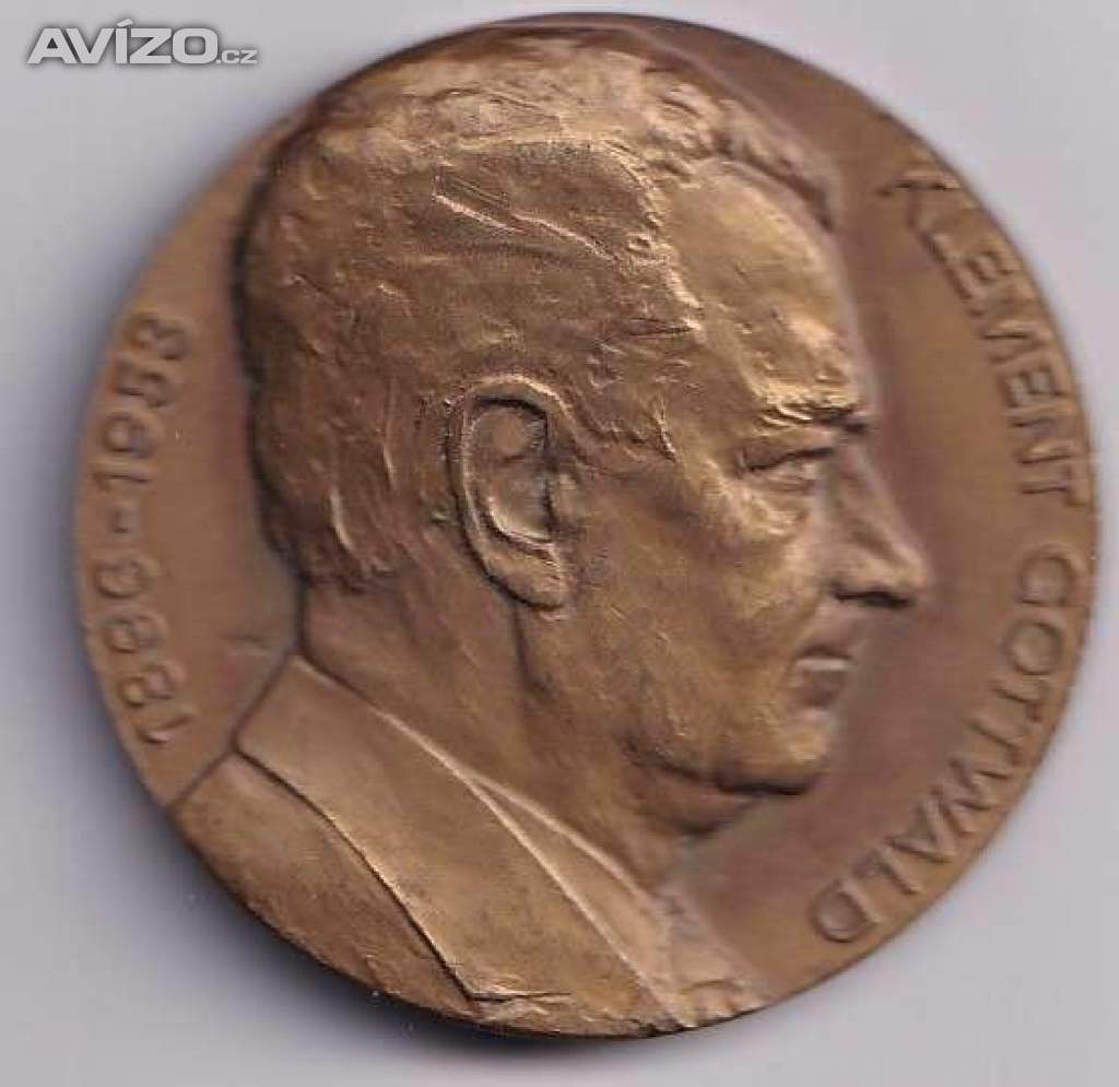 Medaile – Klement Gottwald – 1896 – 1953 – Vítkovice