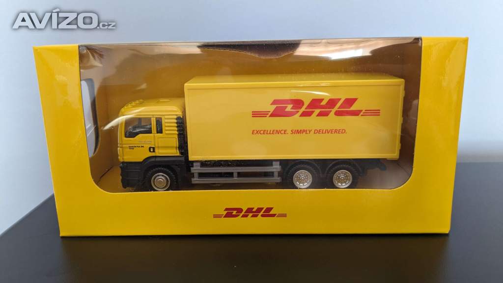 Model nákladní auto DHL  (Merces-Benz)