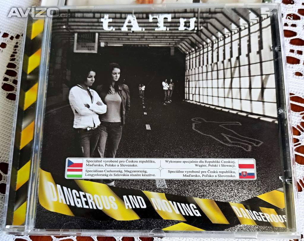 TATU  Dangerous and Moving  CD
