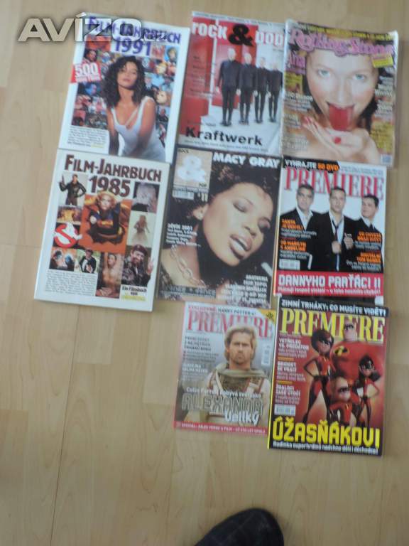 prodám časopisy  - Premiere + Rock /Pop