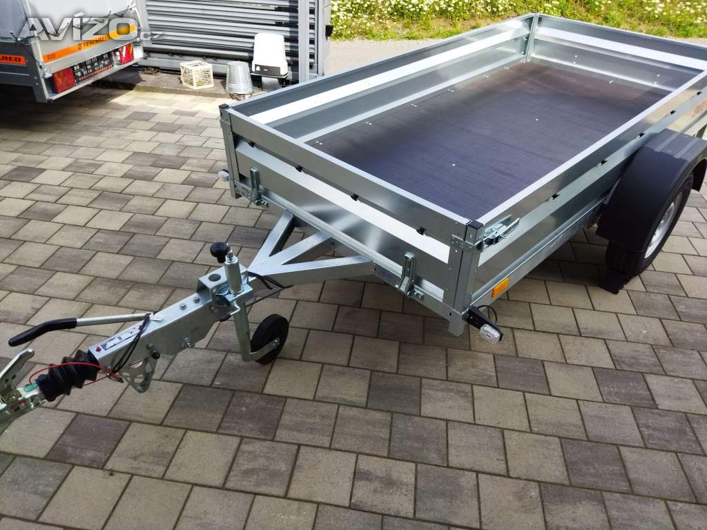 AKCE JARO, SKLADEM, Nový Brzděný přívěs 1.3t náprava, 270x130cm