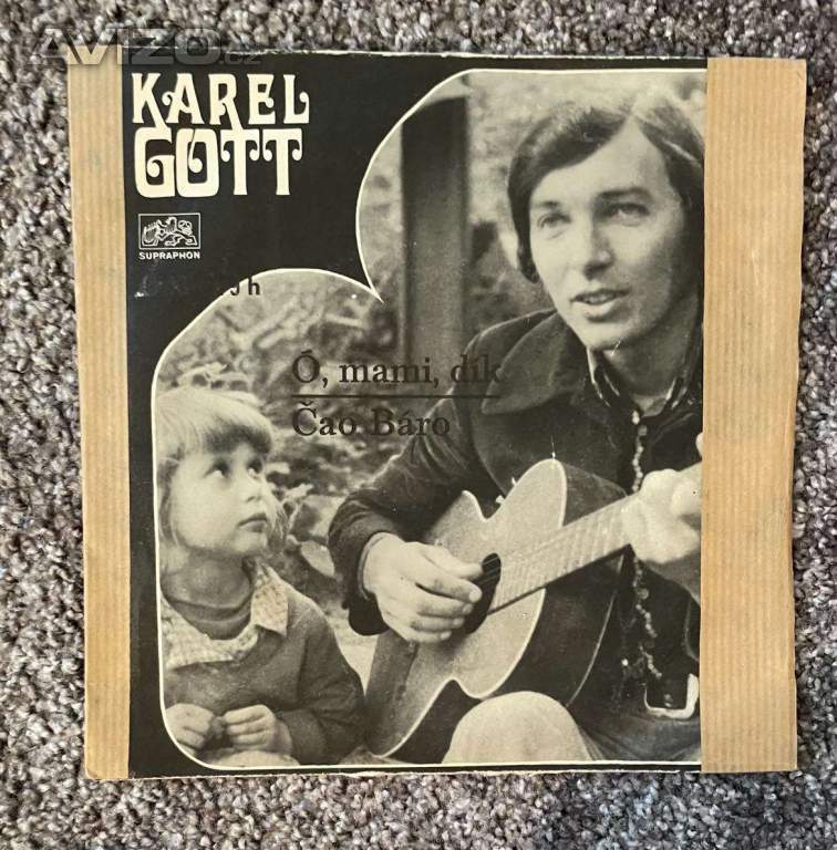 Prodám gramofonové malé desky Karla Gotta