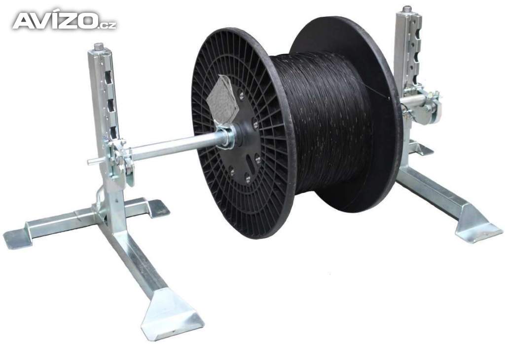 Foto inzerátu Zvedák - odvíječ kabelových bubnů, 1600kg max. nosnost.