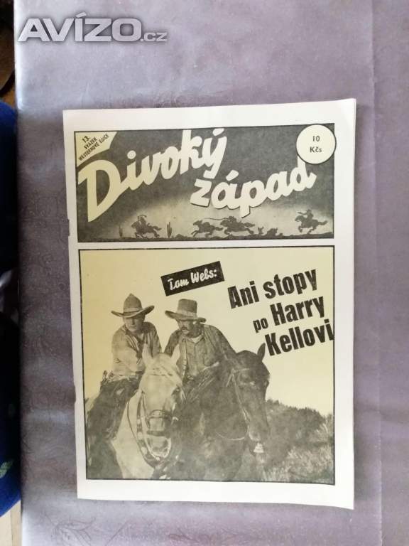 Prodám 13. svazek westernové edice DIVOKÝ ZÁPAD, r. 1991.