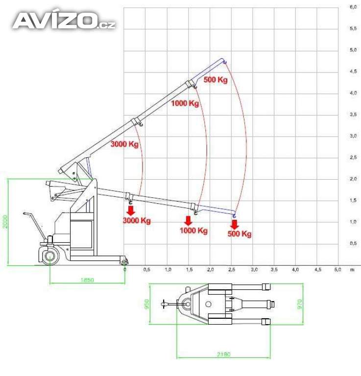 Foto inzerátu Minidrel 30B CMP (kompakt), max. nosnost 3000kg.