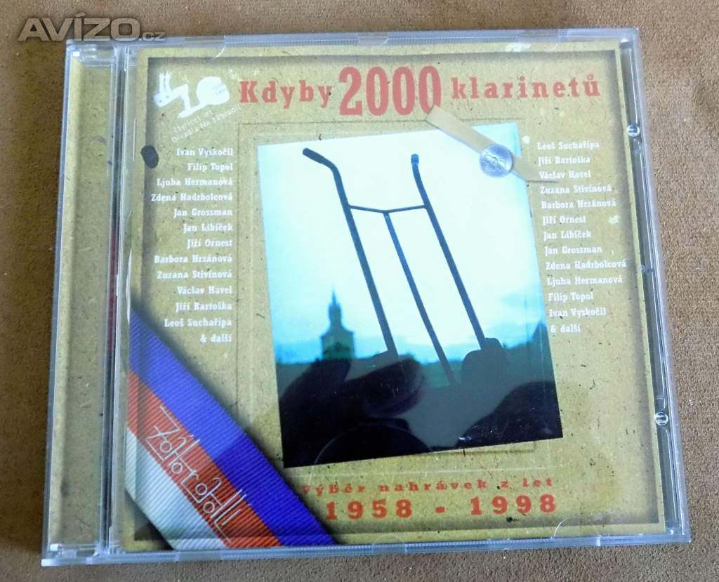 KDYBY 2000 KLARINETŮ - 40 LET DIVADLA NA ZÁBRADLÍ  CD 
