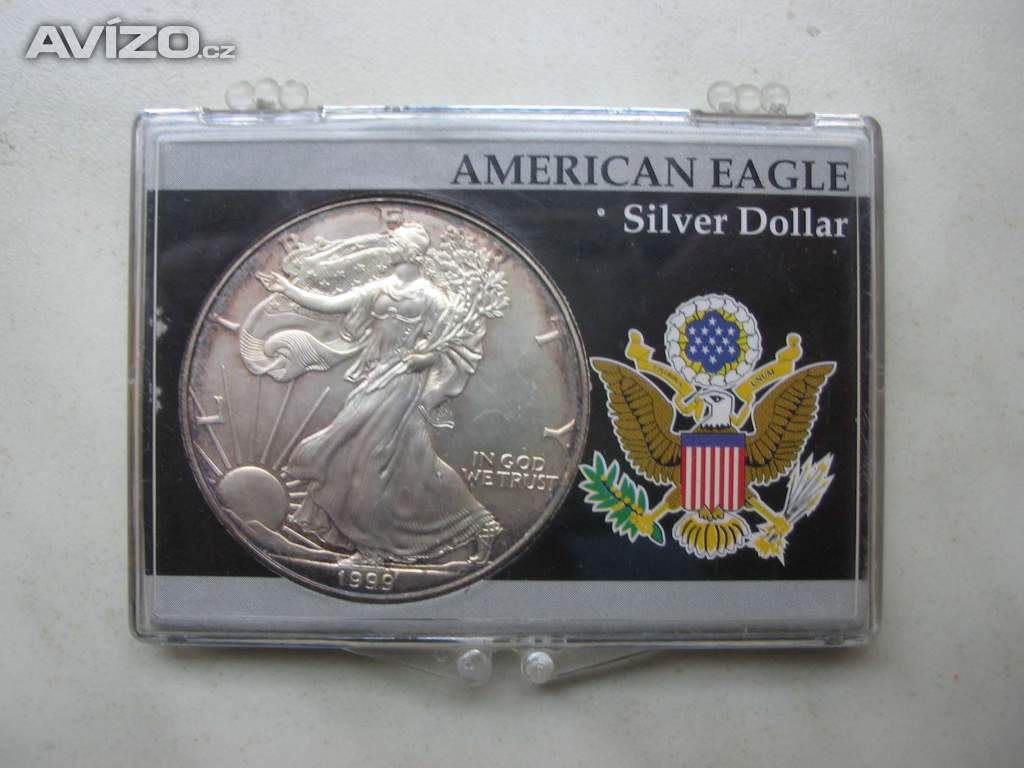 American Eagle Silver Dollar rok 1999.