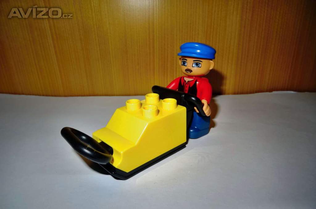 Lego duplo vibrační deska - zhutňovač zeminy