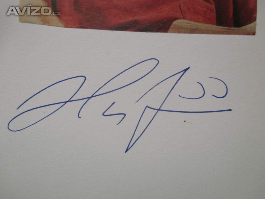 Originální podpis Dominika Haška