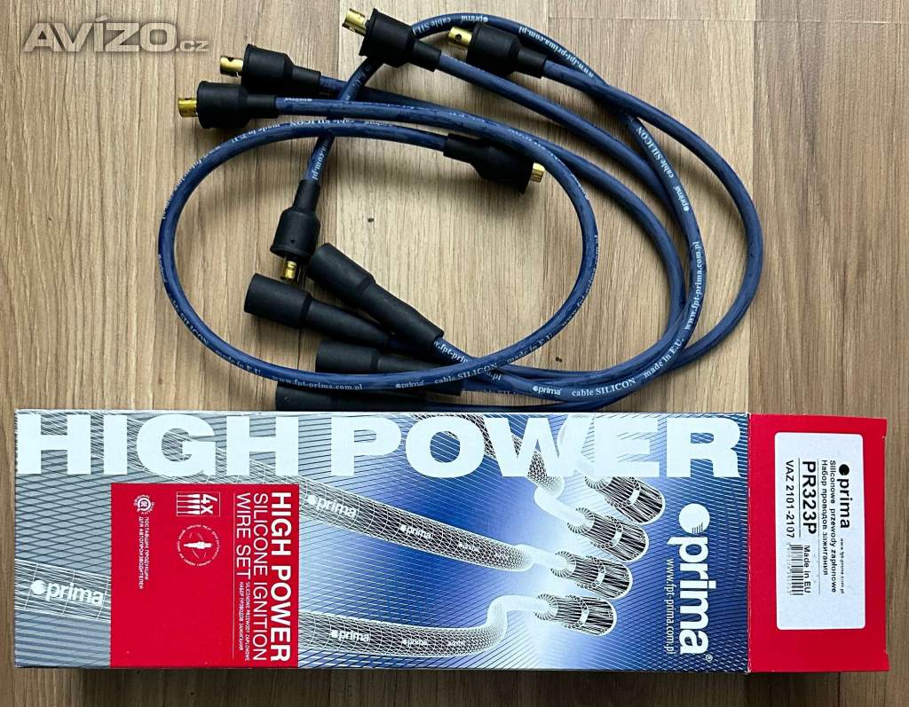 Sada zapalovacích kabelů 2101-07 PRIMA,  silikonové,  VAZ LADA ŽIGULI