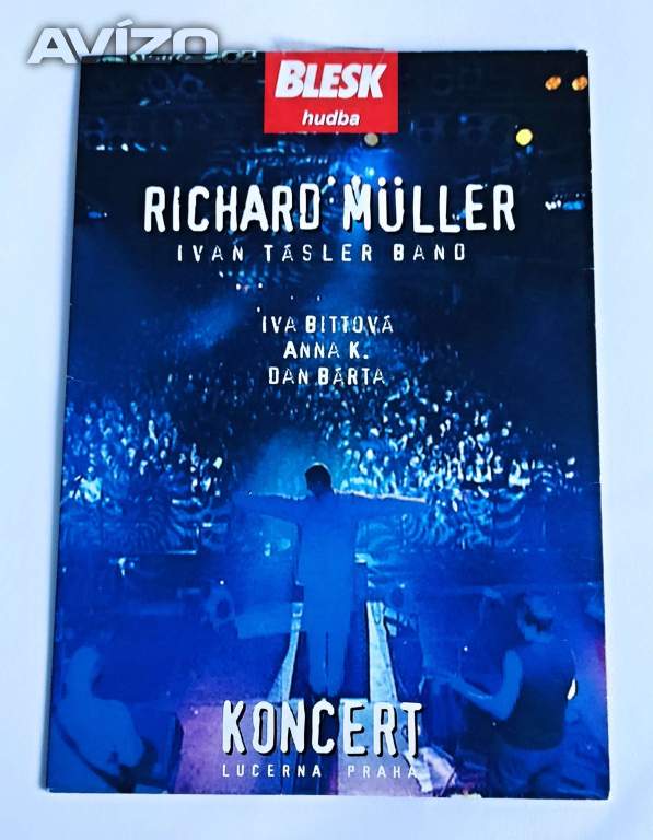 Richard Müller s hosty koncert Lucerna Praha - DVD