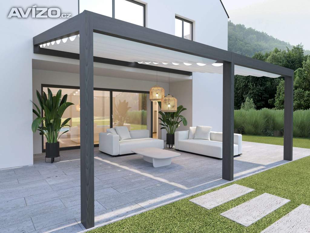 CM 503 Dřevěná pergola, zastřešení terasy
