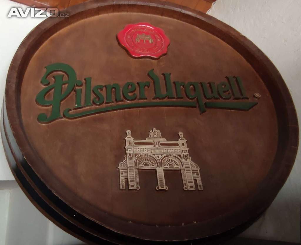 Reklamní tabule Pilsner Urquell
