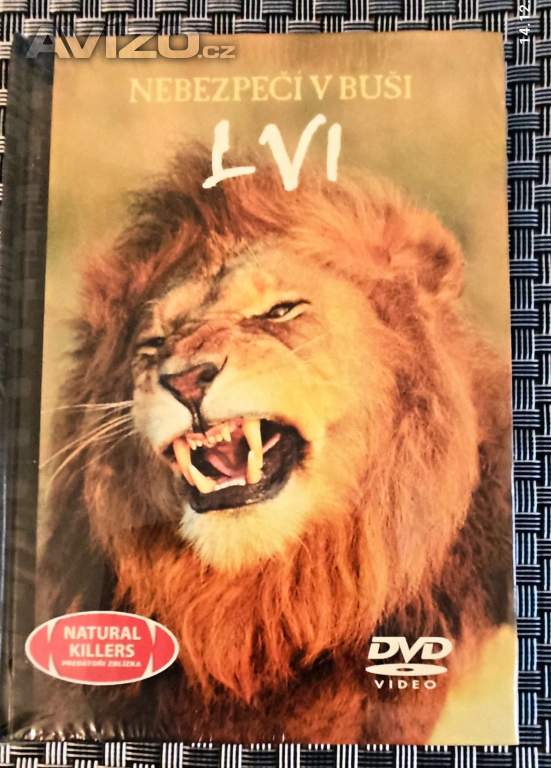 Lvi -Nebezpečí v buši, DVD orig. nerozbalené a nepoužité