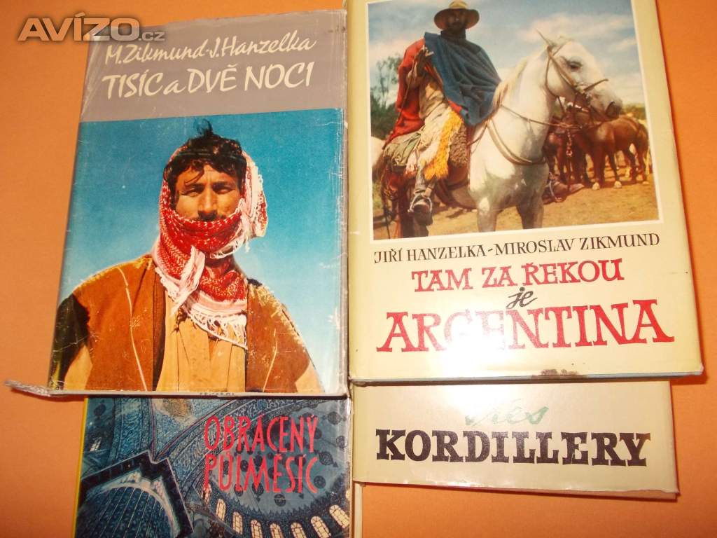Prodám knihy Hanzelky a Zikmunda