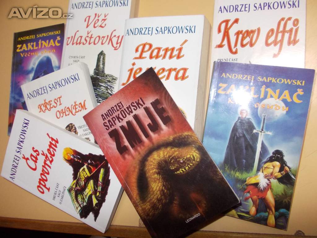 Prodám knihy A. Sapkowského / fantasy