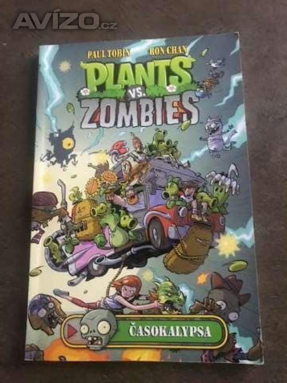 Prodám knížku-komiks Plants vs. Zombies,  Časokalypsa