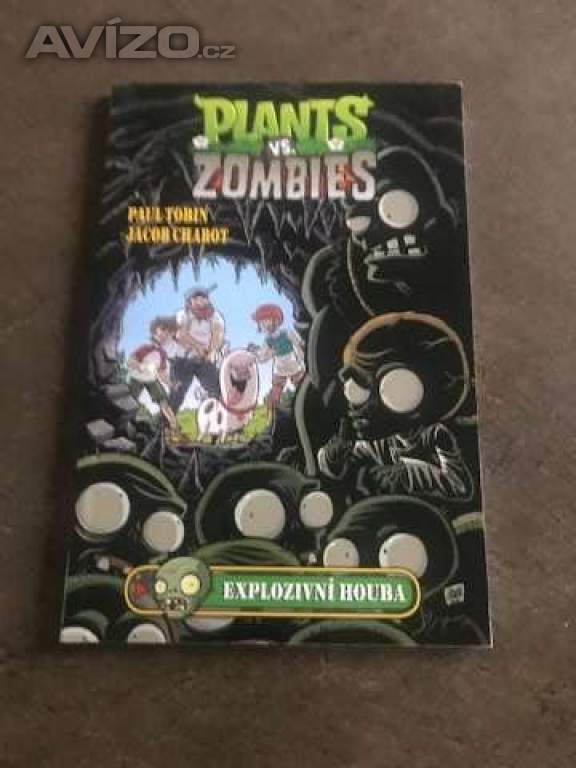 Prodám knížku-komiks Plants vs. Zombies,  Explozivní houba
