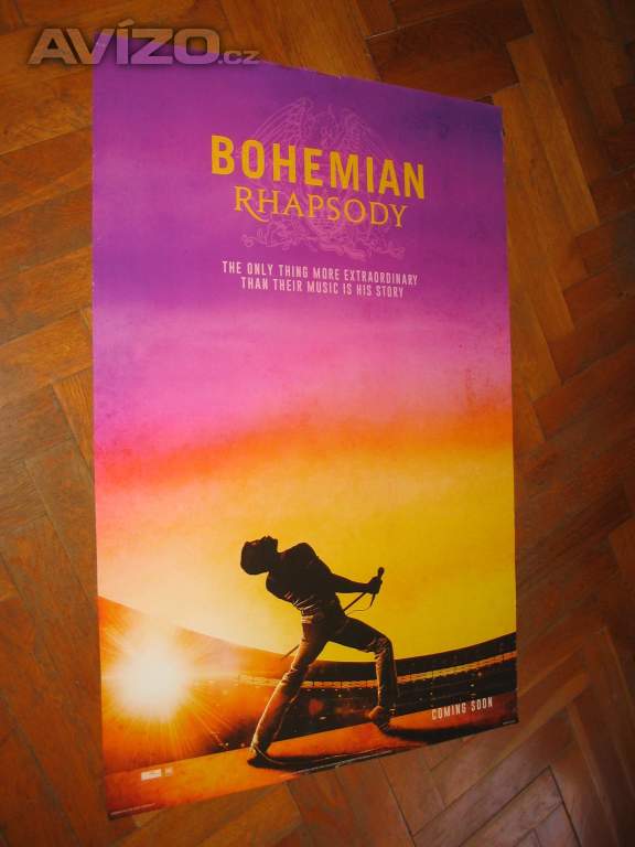 Filmové plakáty A1 = Queen-Bohemian Rhapsody atd.