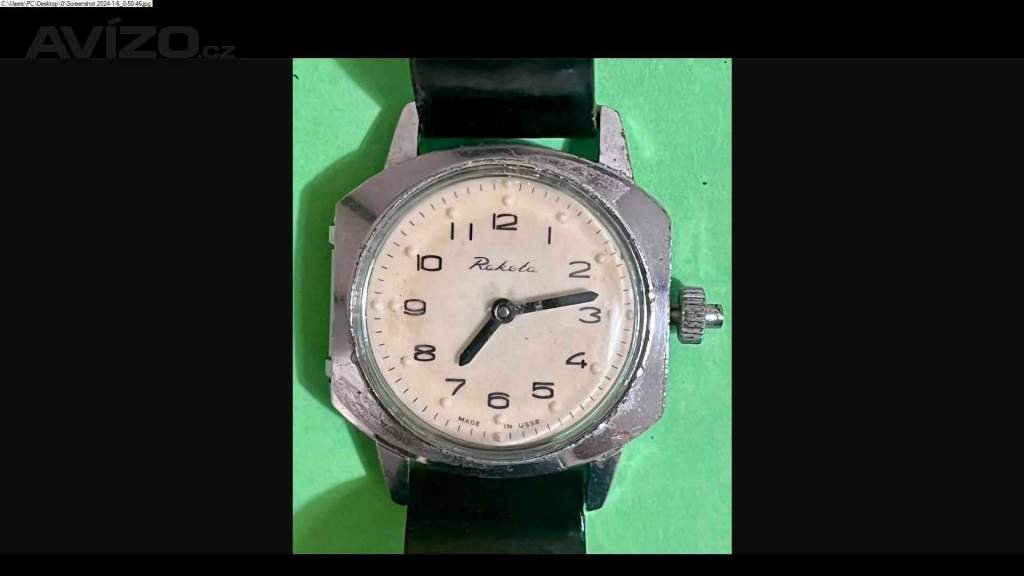 Hodinky slepecké (Raketa)   