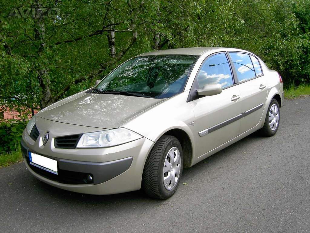 Renault Megane II,1.6 16V, 82 kW, benzín, nové v ČR, klima
