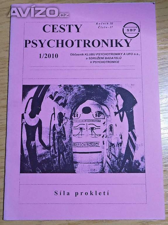 4 ks. časopisů : Občasník Klubu psychotroniky  a UFO, stav nové