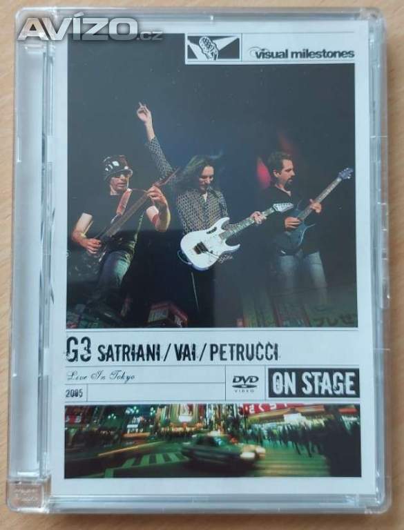 G3 SATRIANI / VAI / PETRUCCI - LIVE IN TOKYO  DVD
