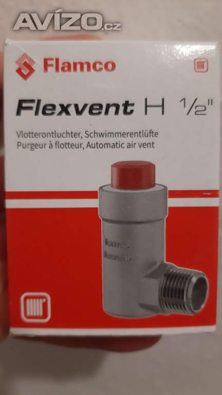 Ventil odvzdušňovací automatický Flexvent H pro systémy topení a chlazení 