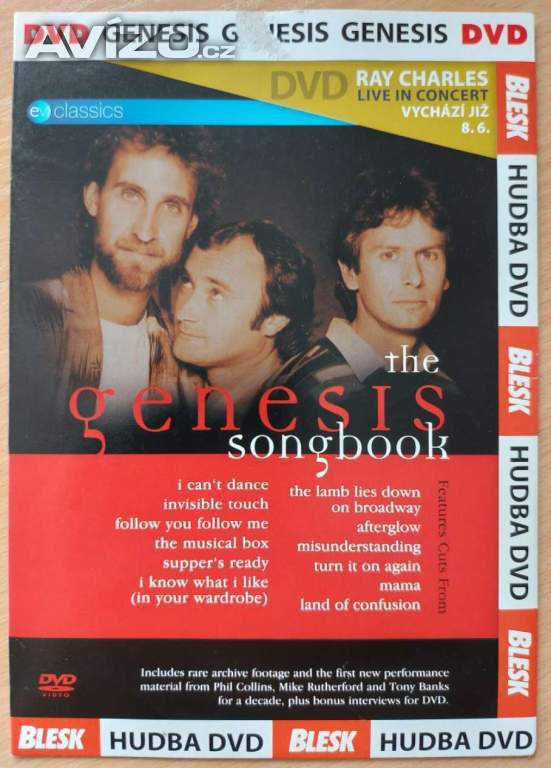 DVD - GENESIS - THE GENESIS SONGBOOK (2001)