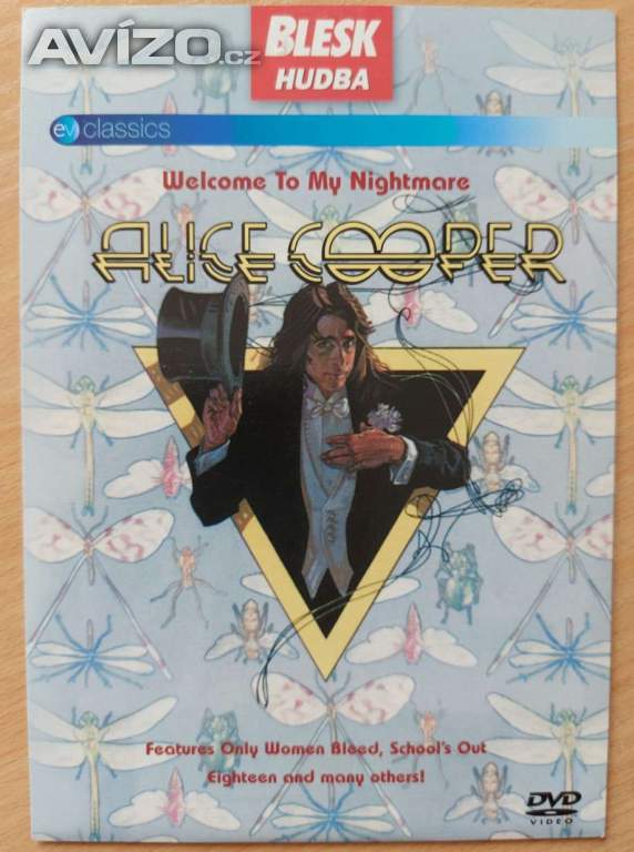 DVD - ALICE COOPER - WELCOME TO MY NIGHTMARE (1975)