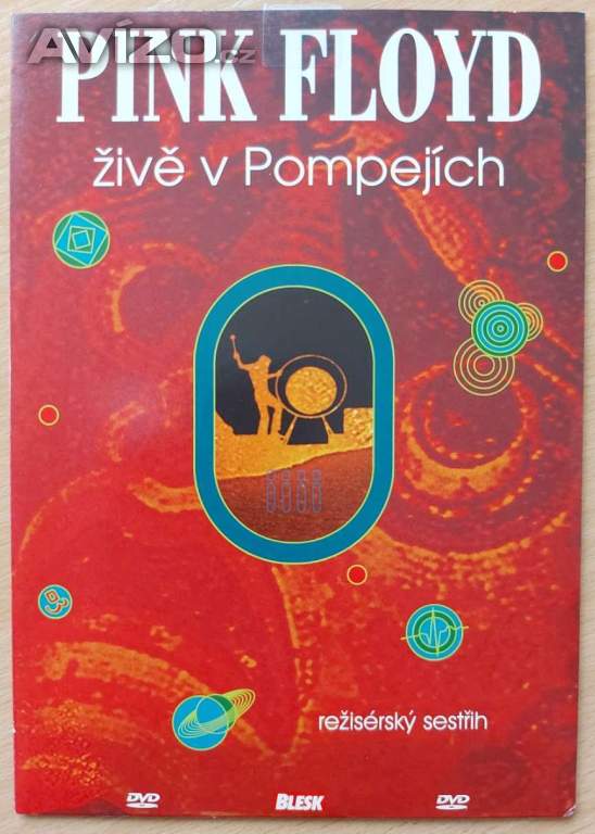 DVD - PINK FLOYD - ŽIVĚ V POMPEJÍCH (1971)