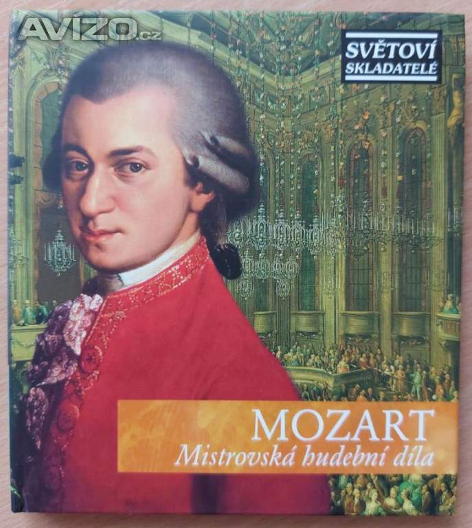 CD - WOLFGANG AMADEUS MOZART - Mistrovská hudební díla