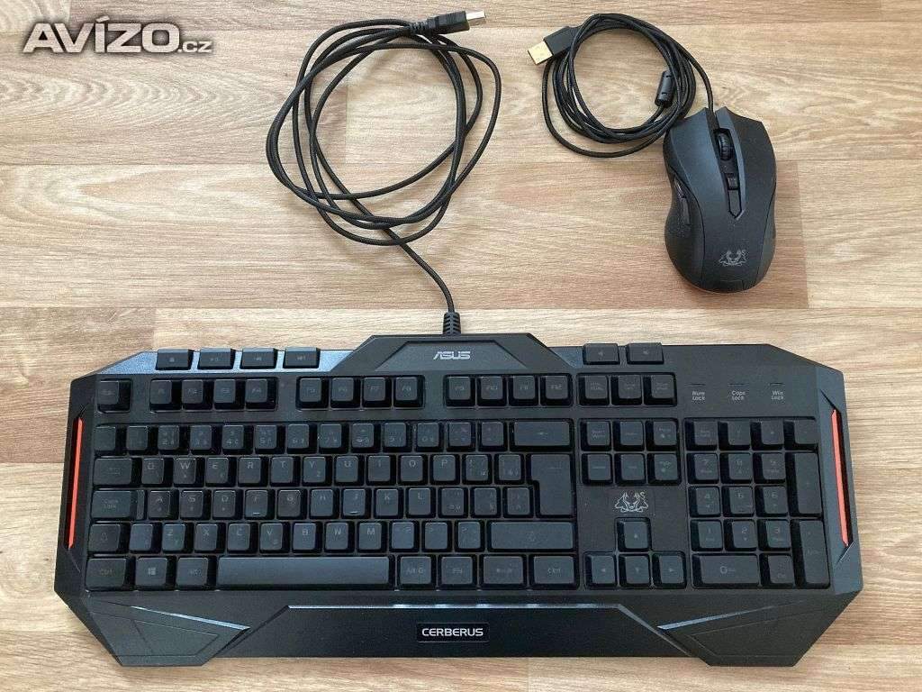 Asus Cerberus Combo herní klávesnice + myš