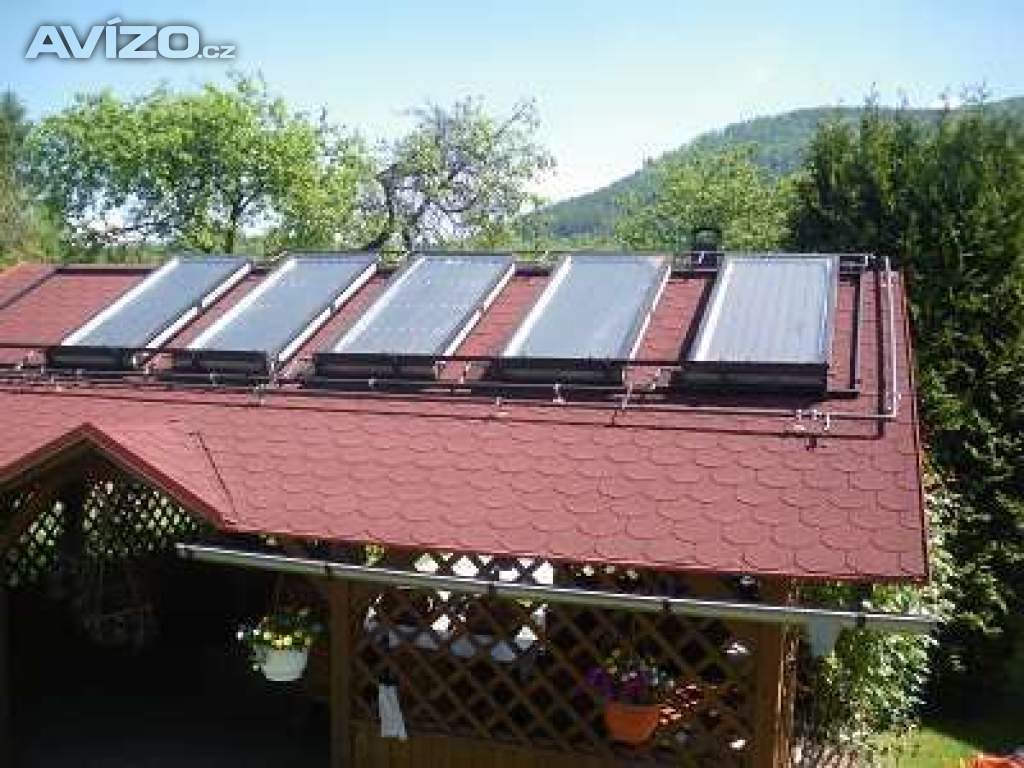Prodám solární panely na ohřev vody
