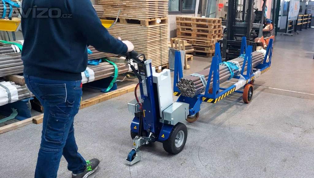 M12 ZALLYS, Elektrický Ručně Vedený Tahač Vozíků