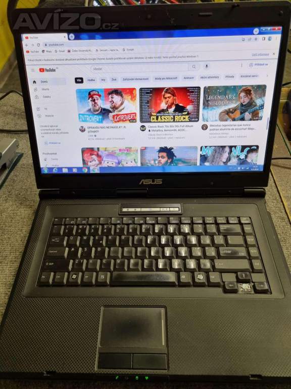 Notebook Asus X58L.