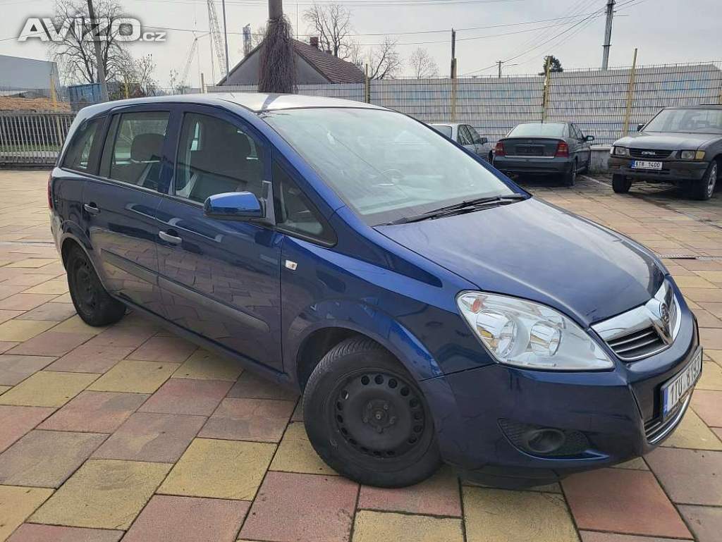  Opel Zafira B 1.6 CNG ( Z16XNT ) 110kW r.2009 modrá