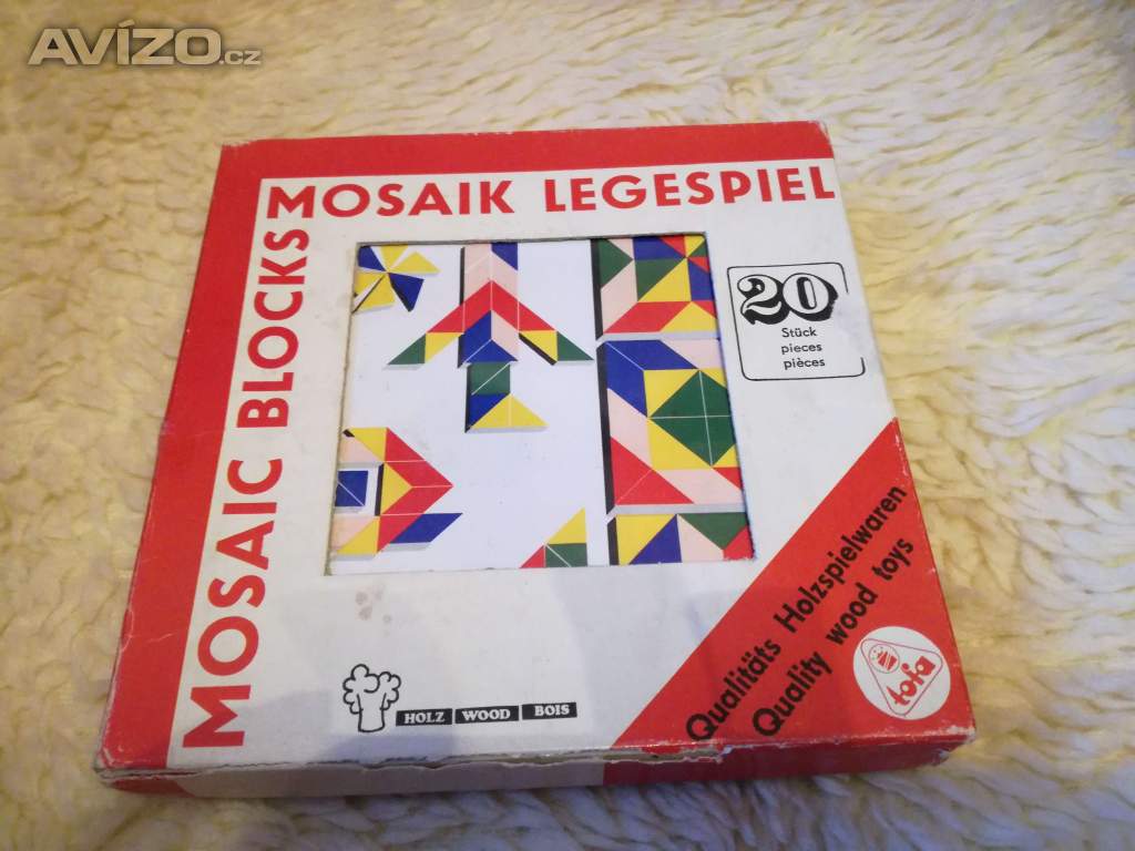 Tofa mozaika, Legespiel  mosaik, hračka