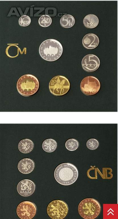 Sada oběžných mincí 1999