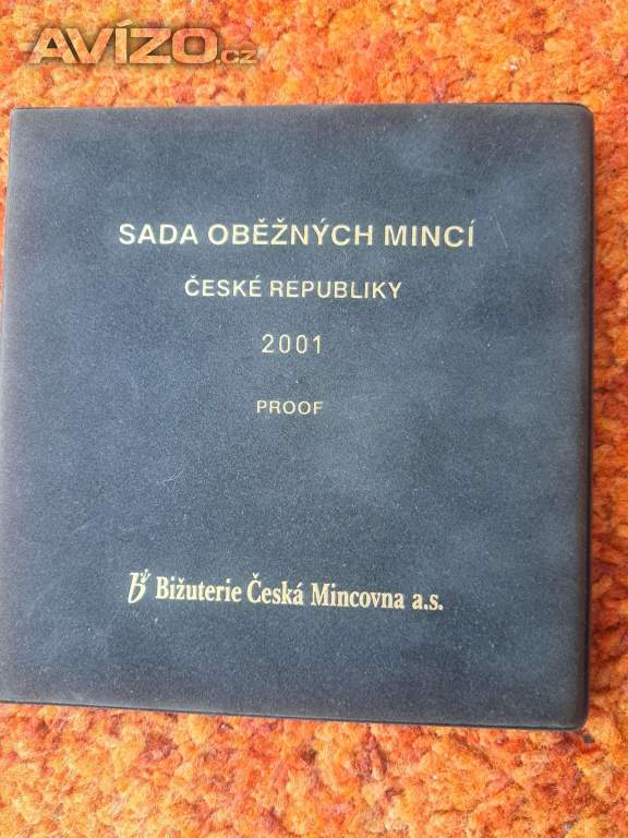 Sada oběžných mincí 2001