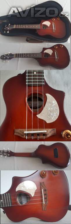 Elektroakustické ukulele Seagul - Uke Nylon SG Burst E Made in Canada