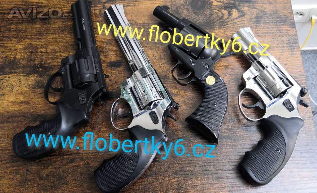 Největší výběr flobertek cal. 6mm (revolvery, pistole, pušky, derringery)