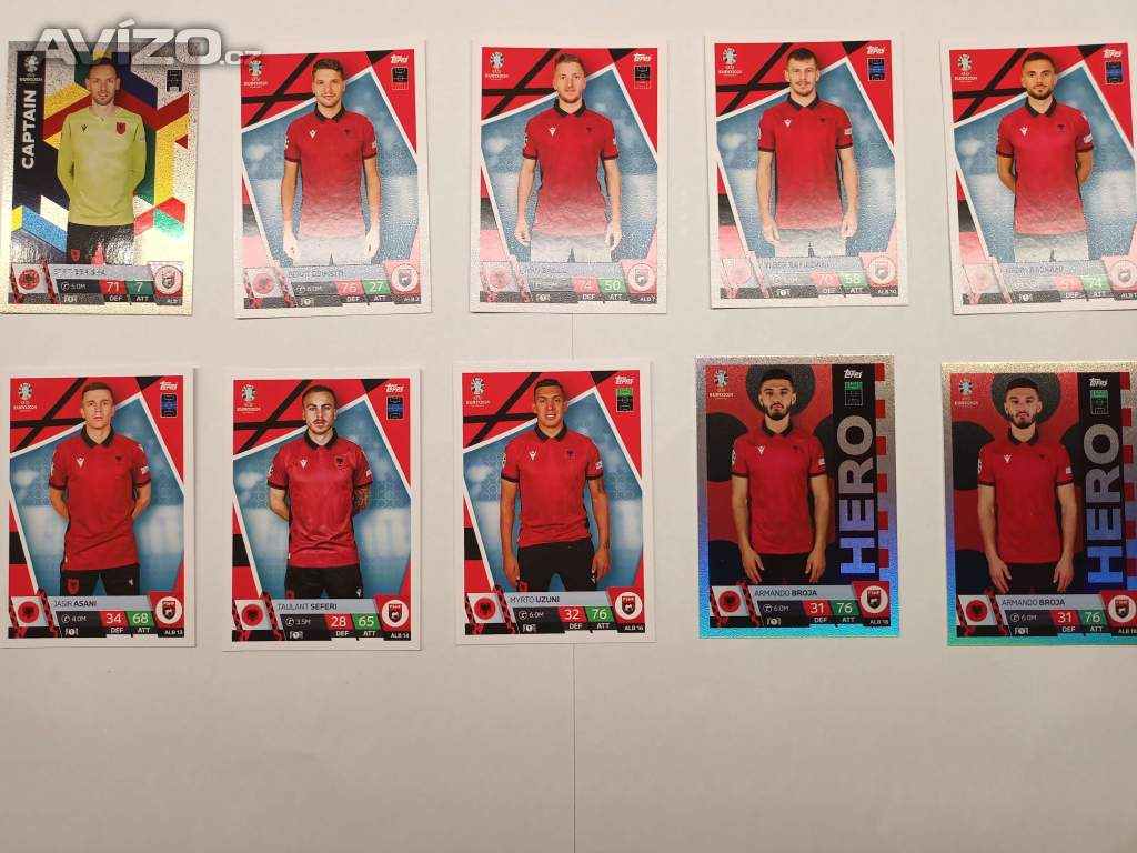 Foto inzerátu Fotbalové karty Topps Match Attax - EURO 2024