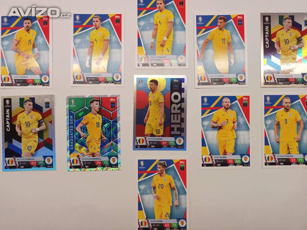Foto inzerátu Fotbalové karty Topps Match Attax - EURO 2024