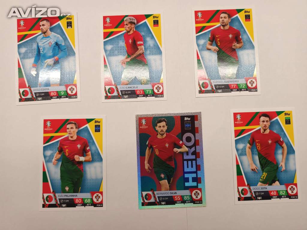 Foto inzerátu Fotbalové karty Topps Match Attax - EURO 2024