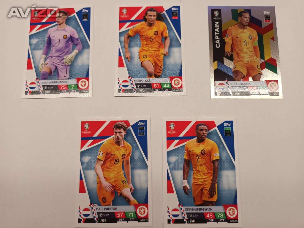 Foto inzerátu Fotbalové karty Topps Match Attax - EURO 2024