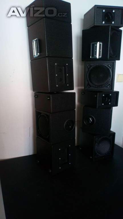 Foto inzerátu Reprobedny pasivní - 2 sloupky po 6 ks. beden