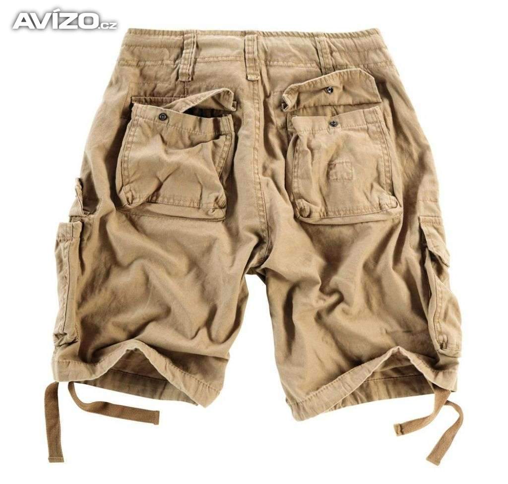Kraťasy Airborne Vintage Shorts - béžové