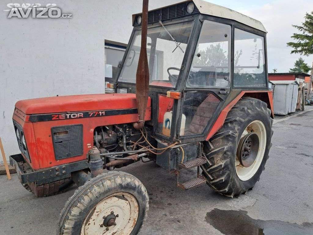 Zetor 7211.  7711 tunis po dílech 